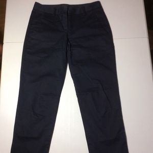 Theory Navy Blue Slim Pants, Sz 00